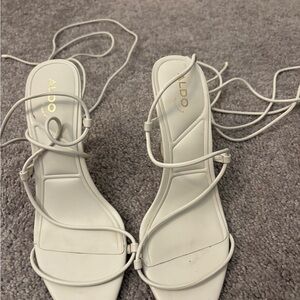 ALDO Women's White Strappy Sandals